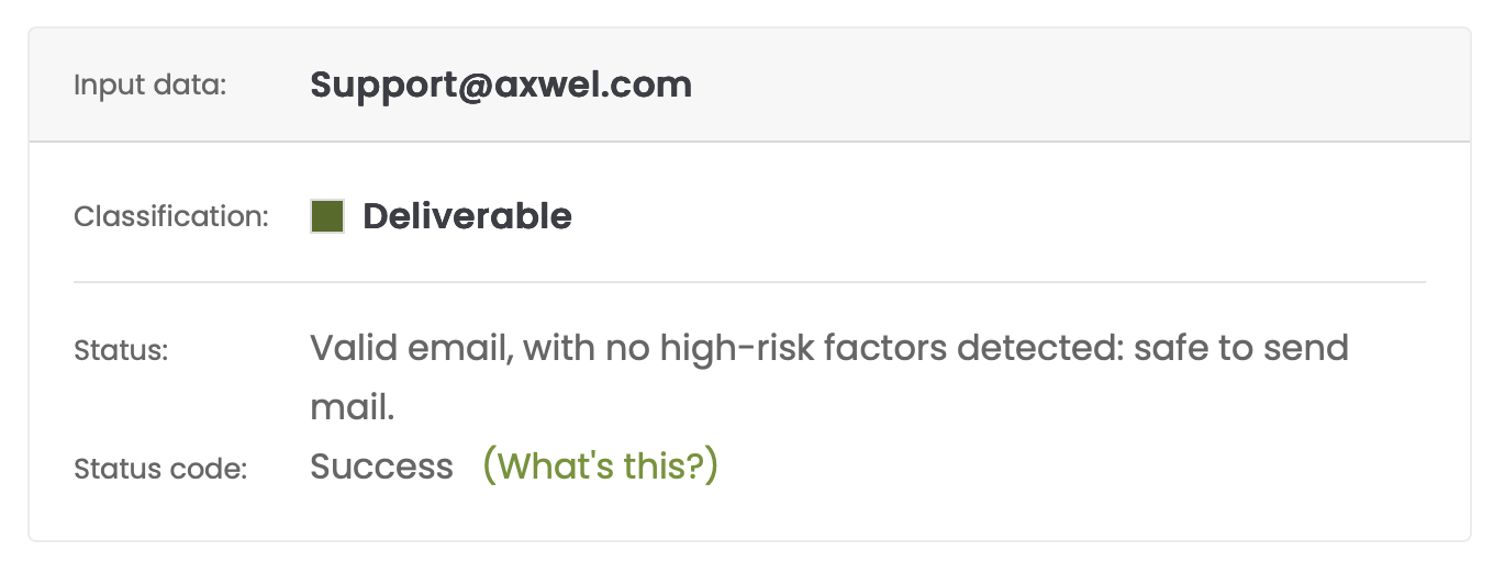A functional email address is maintained for all client correspondence.