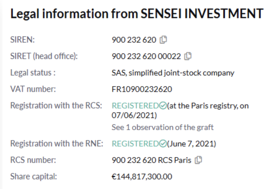 Claims regarding CFD Sensei’s official corporate registration are completely false.